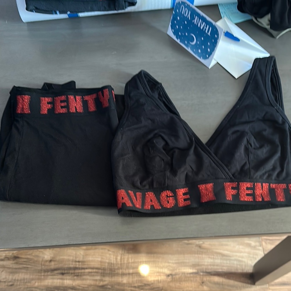 Savage fenty workout set